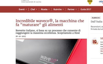 waveco® su Identità Golose