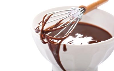 Cioccolatino con ripieno di ganache al cioccolato